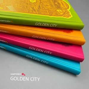 دفتر یادداشت مدل golden city