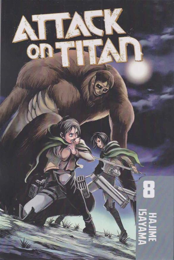 کتاب مجموعه مانگا : Attack On Titan 8