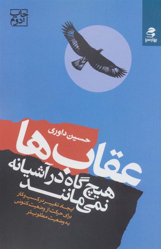 کتاب عقاب ها هیچ گاه در آشیانه نمی مانند
