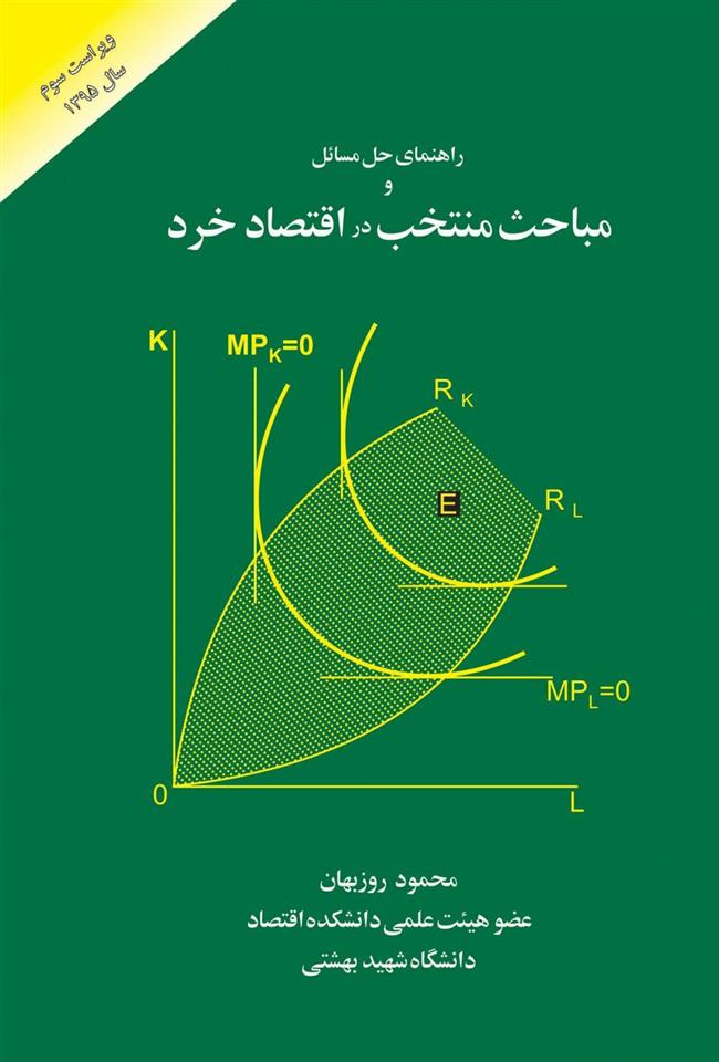 کتاب راهنمای حل مسائل مباحث منتخب در اقتصاد خرد;