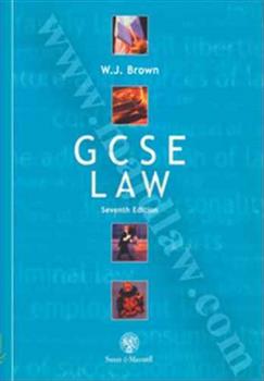 کتاب GCSE law;