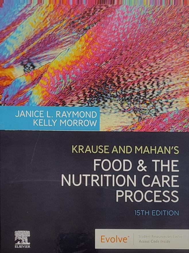 کتاب Krause and Mahan's Food & the Nutrition Care Process;