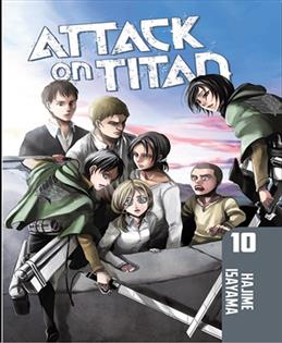 کتاب مجموعه مانگا : Attack On Titan 10