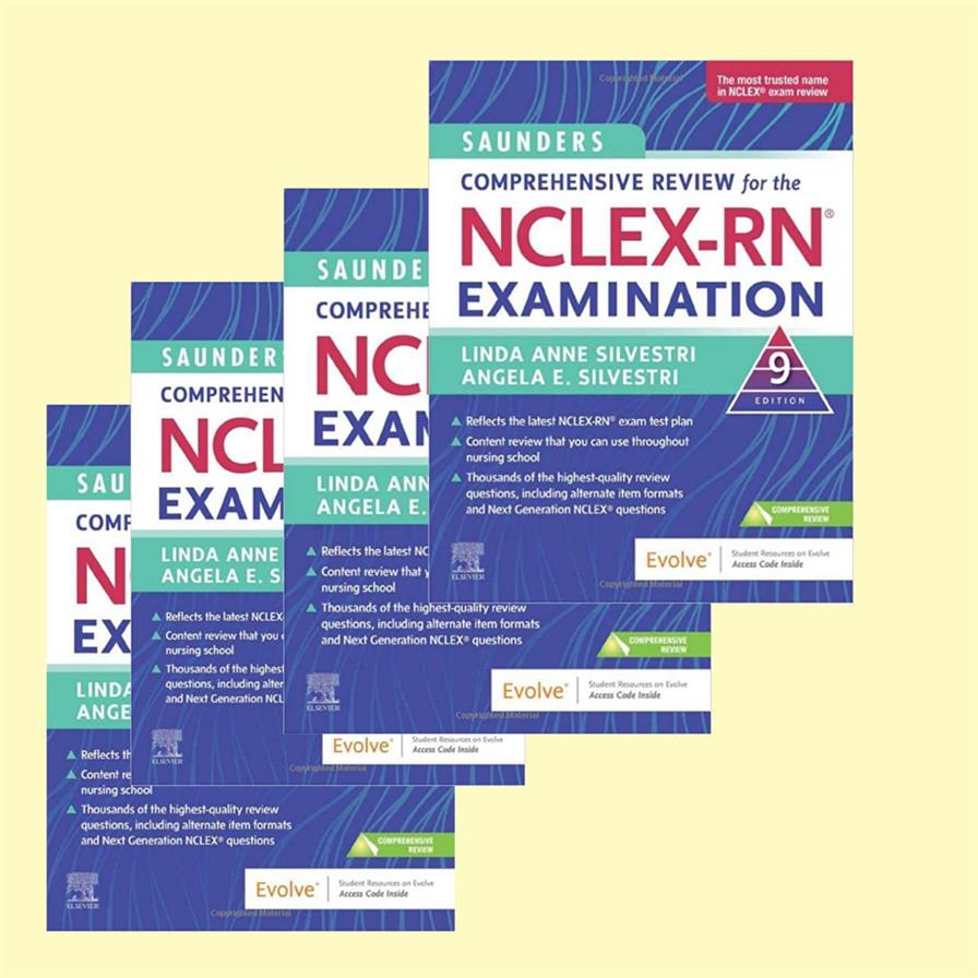 کتاب SAUNDERS COMPREHENSIVE REVIEW FOR THE NCLEX-RN