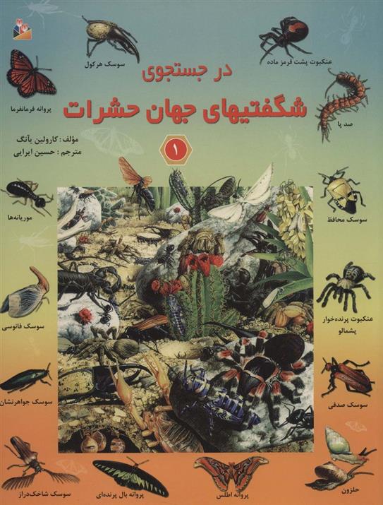 کتاب در جستجوی شگفتیهای جهان حشرات 1;