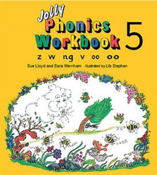 کتاب Jolly Phonics Workbook 5;