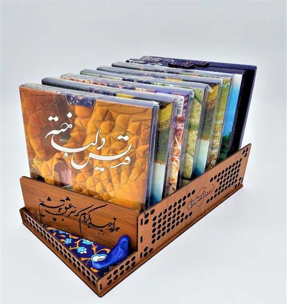 کتاب مجموعه سپنتافر با استند چوبی