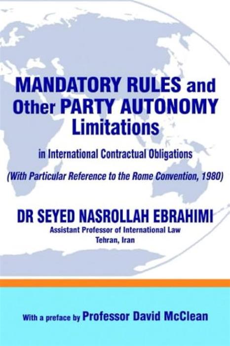 کتاب Mandatory Rules and Other Party Autonomy Limitations;