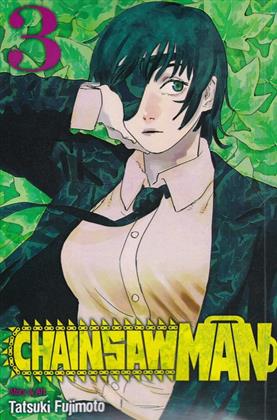 کتاب مجموعه مانگا ۳ (chainsaw man);