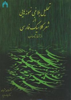 کتاب تحلیل بلاغی نمونه هایی از شعر کلاسیک از آغاز تا صائب;