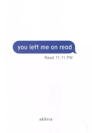 کتاب you left me on read