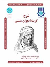 کتاب شرح گزیده دیوان متنبی