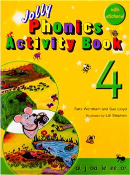 کتاب Jolly Phonics Activity Book 4