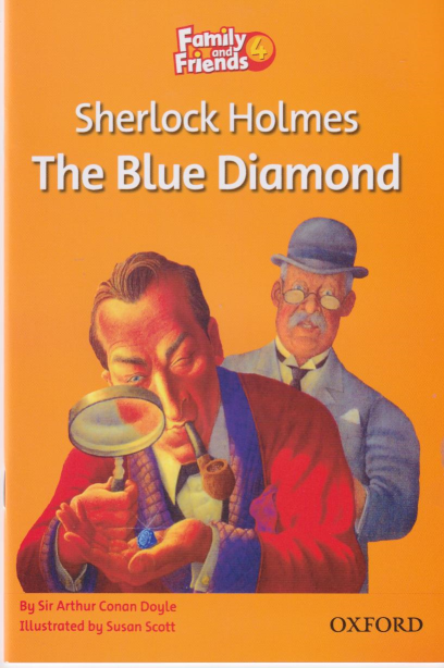 کتاب sherlock holmes the blue diamond
