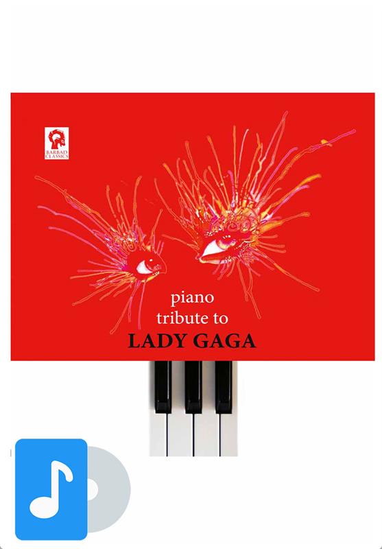  آلبوم موسیقی اجرای آثار لیدی گاگا با پیانو;