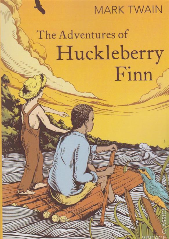 کتاب The Adventures of Huckleberry Finn;