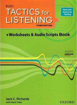 کتاب Tactics for Listening 3rd Basic;