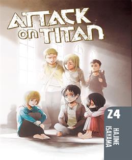 کتاب مجموعه مانگا : Attack On Titan 24;