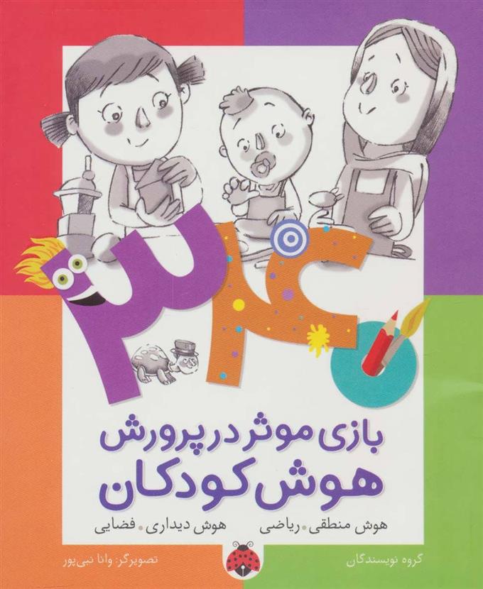کتاب 340 بازی موثر در پرورش هوش کودکان