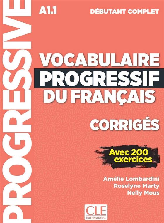 کتاب Vocabulaire Progressif Du Francais A1-1 Debutant Complet;