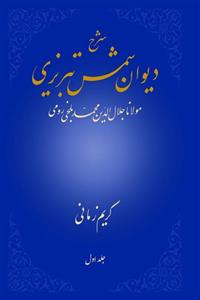 کتاب شرح دیوان شمس تبریزی - جلد اول;