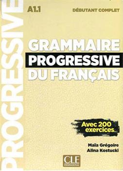کتاب Grammaire Progressive Du Francais A1 Debutant Complet