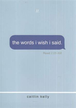 کتاب The Words I Wish I Said
