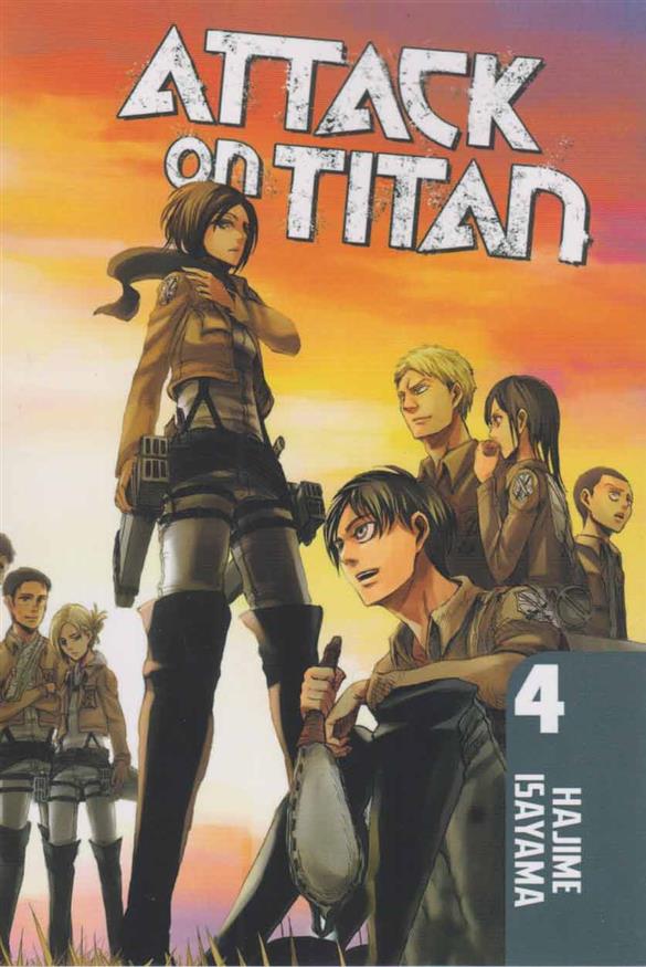 کتاب مجموعه مانگا : Attack On Titan 4;