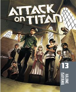 کتاب مجموعه مانگا : Attack On Titan 13