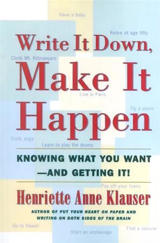 کتاب Write It Down Make It Happen