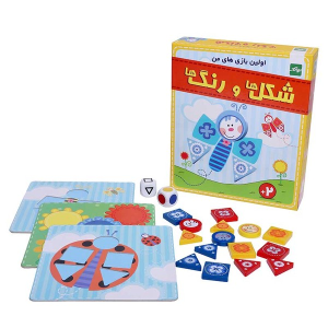 بازی شکل ها و رنگ ها
