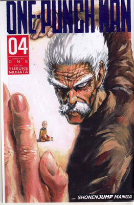  کتاب مجموعه مانگا One-Punch Man 4