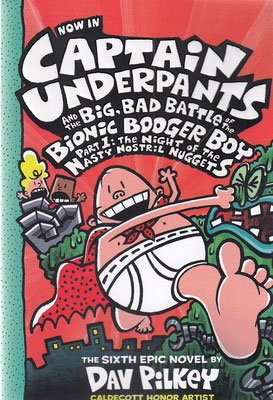  کتاب Captain Underpants 6