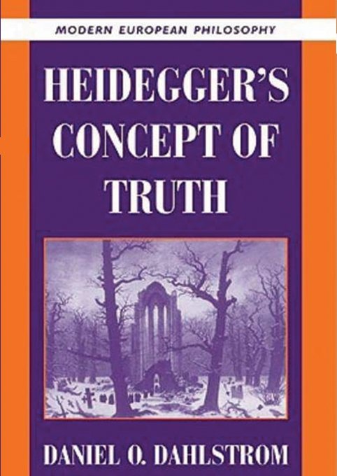  کتاب Heidegger's Concept of Truth