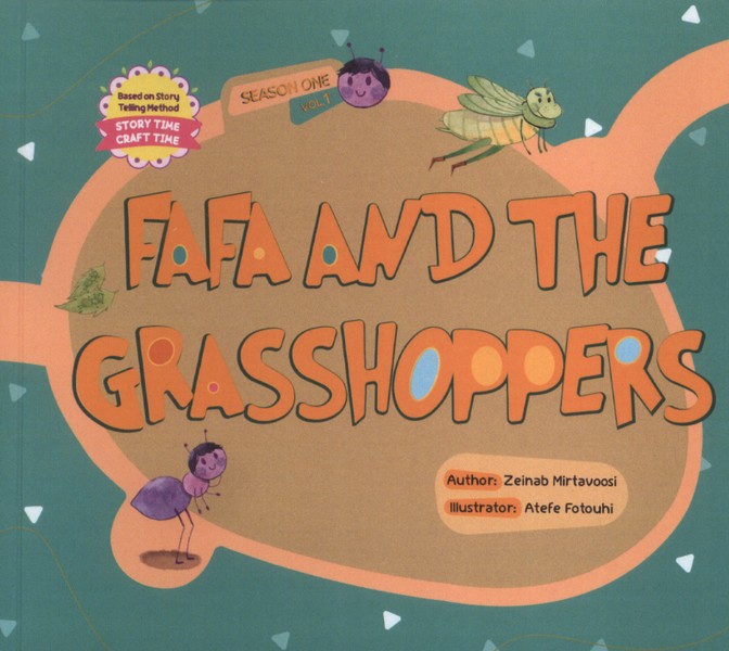  کتاب Fafa and the grasshoppers