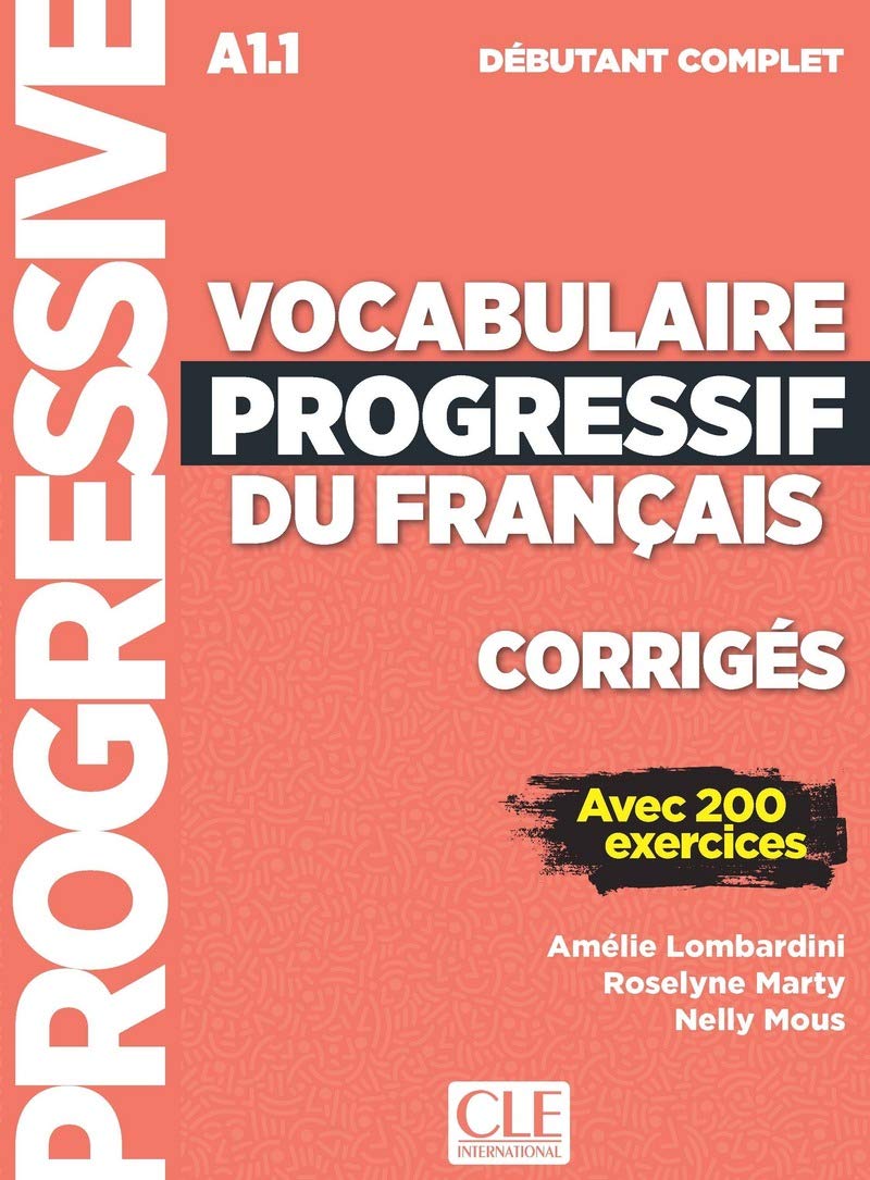  کتاب Vocabulaire Progressif Du Francais A1-1 Debutant Complet