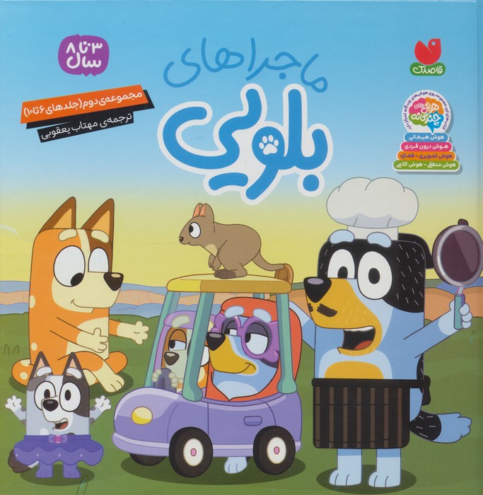 کتاب مجموعه ماجراهای بلویی 2 (جلدهای 6تا10)