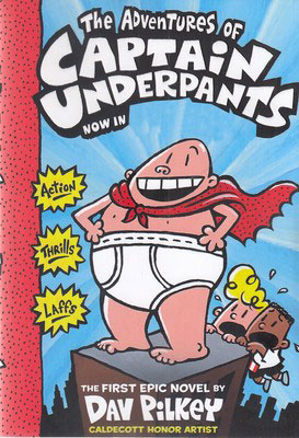  کتاب Captain Underpants 1